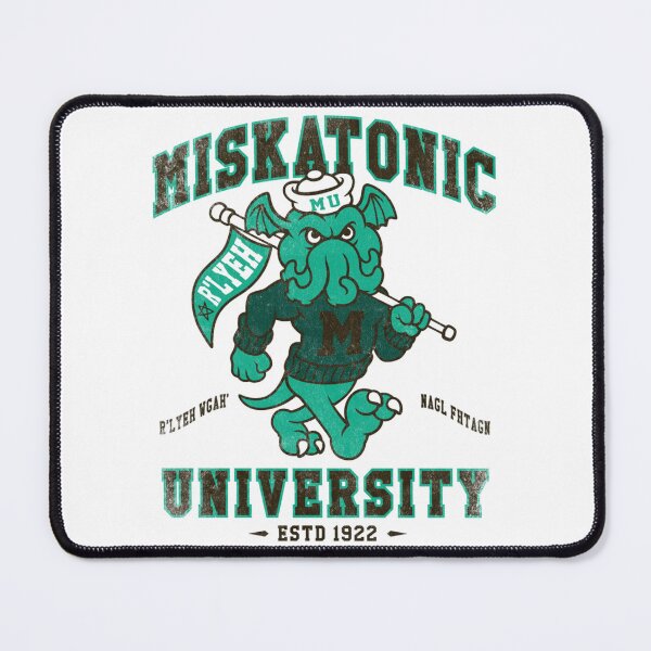 Item preview, Miskatonic Mascot Goat Emblem designed and sold by KayleiTugg.