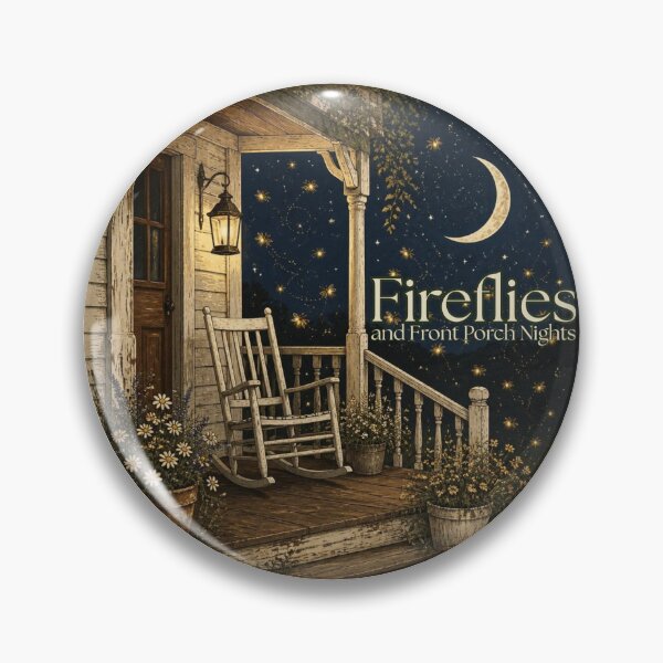 Item preview, Fireflies and Front Porch Nights Cozy Farmhouse Porch designed and sold by PROPera-design.