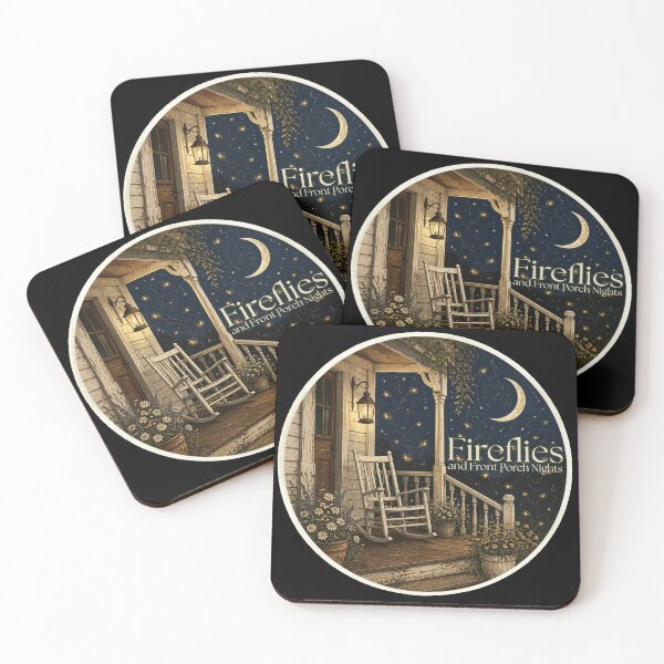 Item preview, Fireflies and Front Porch Nights Cozy Farmhouse Porch designed and sold by PROPera-design.