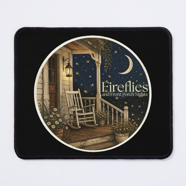 Item preview, Fireflies and Front Porch Nights Cozy Farmhouse Porch designed and sold by PROPera-design.