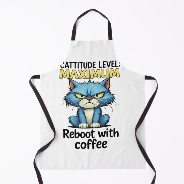 Item preview, Cattitude Level Maximum designed and sold by Penguin Mood .