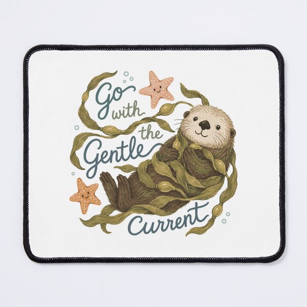 Item preview, Kelp Cruiser - Cute Sea Otter designed and sold by bapupa.