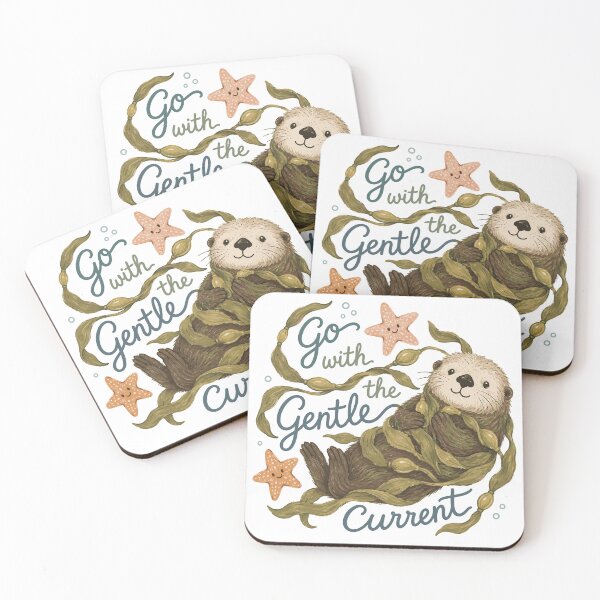Item preview, Kelp Cruiser - Cute Sea Otter designed and sold by bapupa.