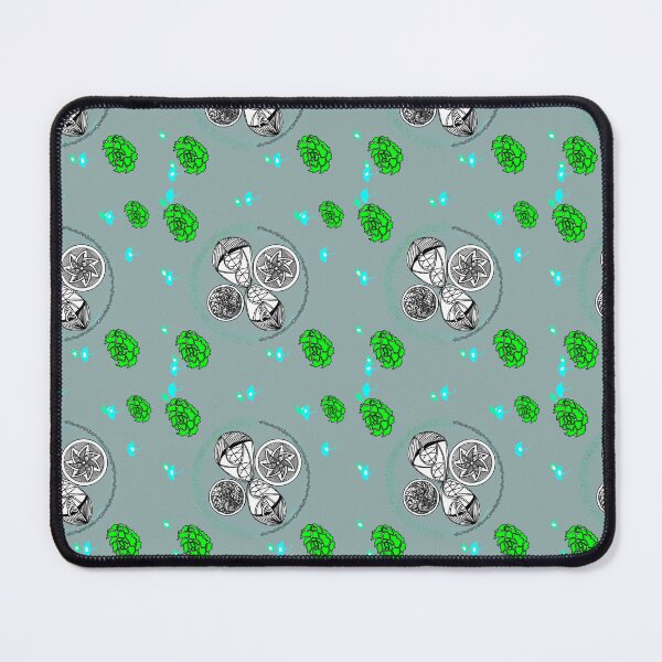 Item preview, Abstract Zen Bloom in Sage & Neon designed and sold by The Mandala Oasis.