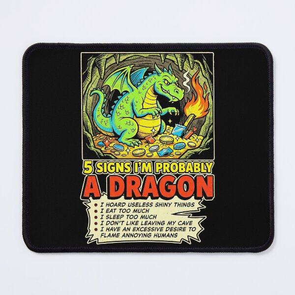 Item preview, Funny Dragon Quote designed and sold by Art-Max.