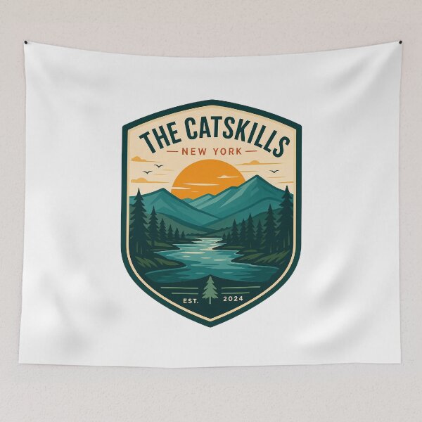 Item preview, The Catskills, New York designed and sold by FrontierCosmic.