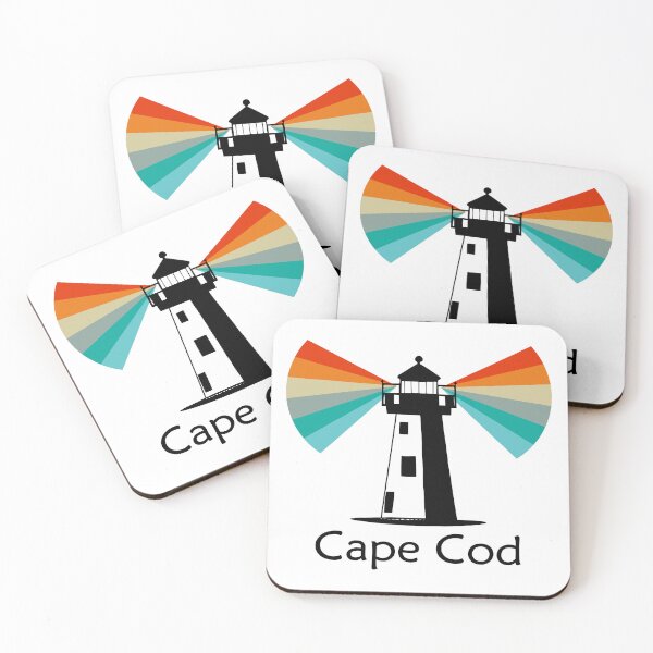 Item preview, Cape Cod Massachusetts Lighthouse Rainbow designed and sold by Esskay Designs.