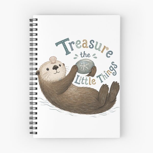 Item preview, Pebble Keeper - Cute Sea Otter designed and sold by bapupa.