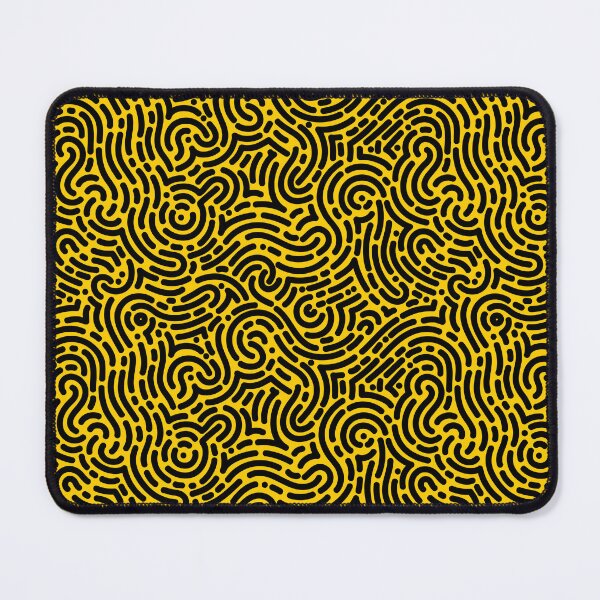 Item preview, Organic Rounded Jumble Maze Lines Seamless Pattern designed and sold by KAYJAY DESIGNS.