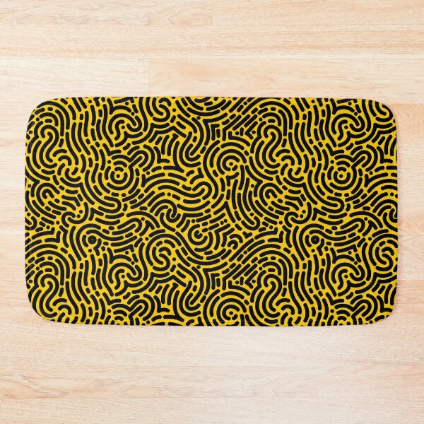 Item preview, Organic Rounded Jumble Maze Lines Seamless Pattern designed and sold by KAYJAY DESIGNS.