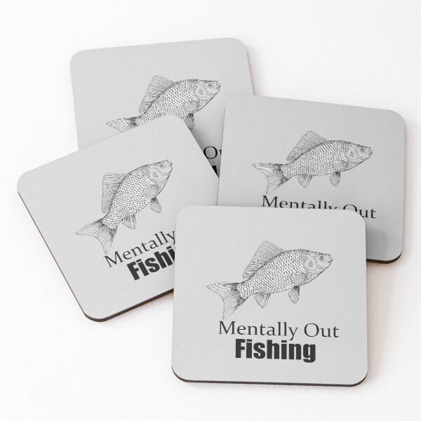 Item preview, Mentally Out Fishing Graphic Tee designed and sold by annenambiro.