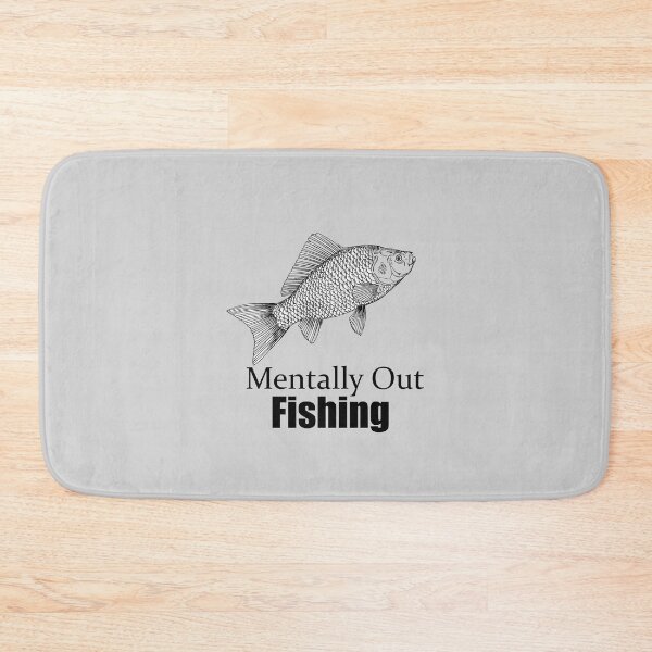 Item preview, Mentally Out Fishing Graphic Tee designed and sold by annenambiro.