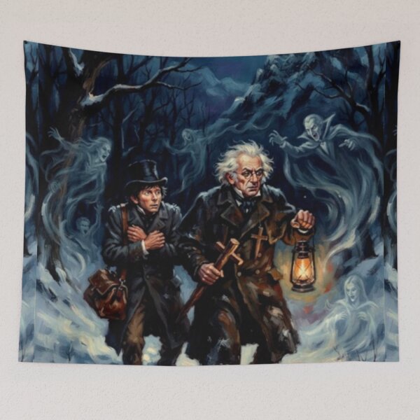 Item preview, The Fearless Vampire Killers Horror Comedy Fine Art Tribute designed and sold by Art's Diner.