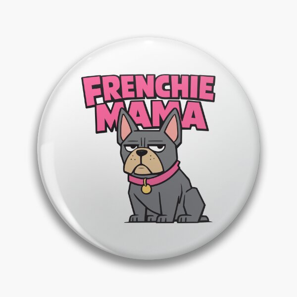 Item preview, Frenchie Mama French Bulldog Funny Sassy Dog Owner Vector Art designed and sold by Mdozet.