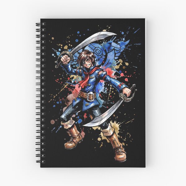 Item preview, Vyse The Air Pirate Skies of Arcadia Ink Gaming Graphic Tee designed and sold by Senpaiwaves.