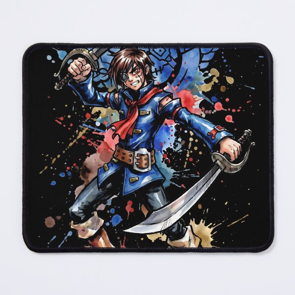 Item preview, Vyse The Air Pirate Skies of Arcadia Ink Gaming Graphic Tee designed and sold by Senpaiwaves.