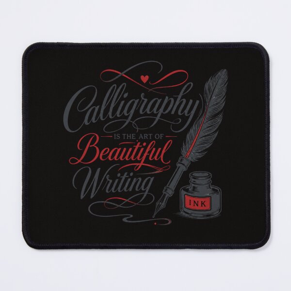 Item preview, Calligraphy Is the Art of Beautiful Writing – Elegant Pen & Ink Design designed and sold by Tadeusz1.