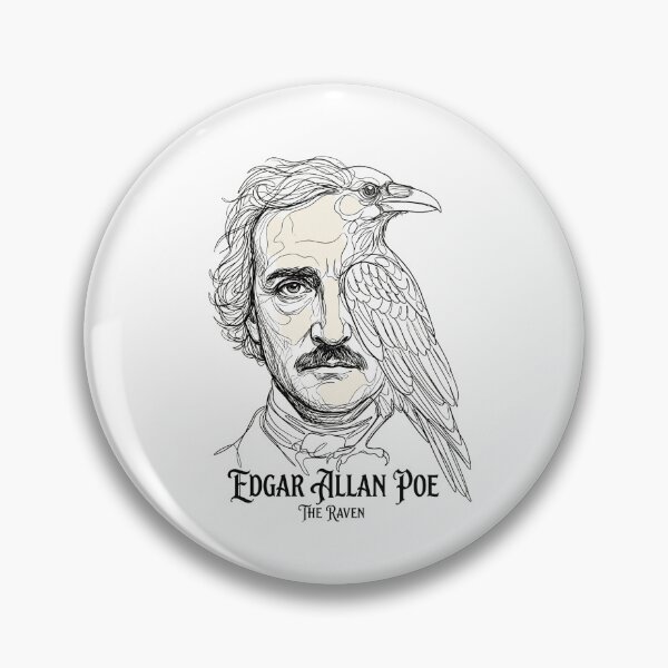 Item preview, Poe the Raven designed and sold by BrainGrafic.