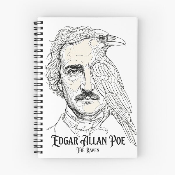 Item preview, Poe the Raven designed and sold by BrainGrafic.