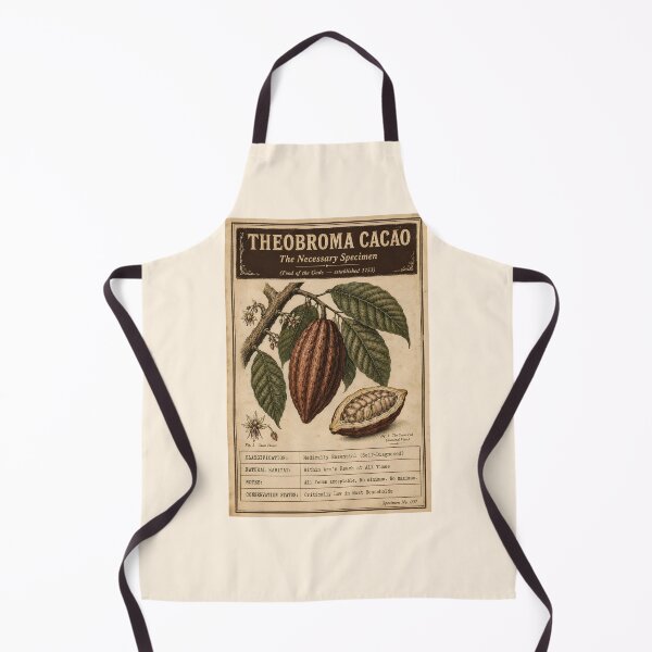 Item preview, Funny Chocolate Lover Gift Vintage Specimen Card Theobroma Cacao Chocolate Humor Shirt Chocoholic Gift Chocolate Sticker designed and sold by Fanverse Merchandise.