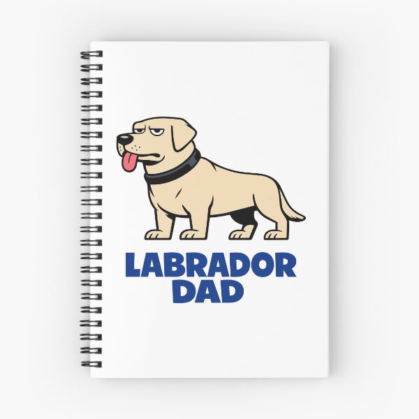 Item preview, Labrador Dad Funny Yellow Lab Dog Owner Vintage Vector designed and sold by Mdozet.