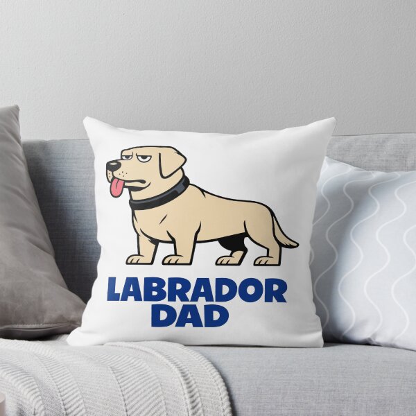Item preview, Labrador Dad Funny Yellow Lab Dog Owner Vintage Vector designed and sold by Mdozet.