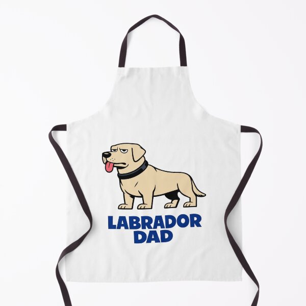 Item preview, Labrador Dad Funny Yellow Lab Dog Owner Vintage Vector designed and sold by Mdozet.