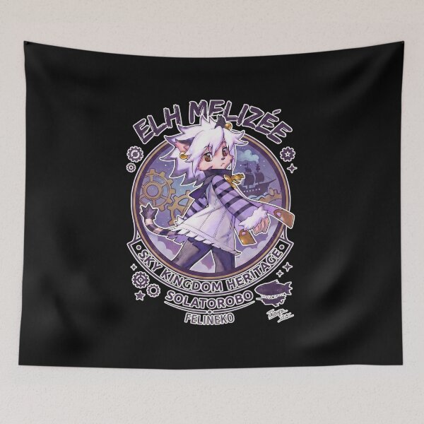 Item preview, Elh Melizée | Solatorobo Sky Kingdom Heritage | Anime Cat Gaming designed and sold by CuteKats.