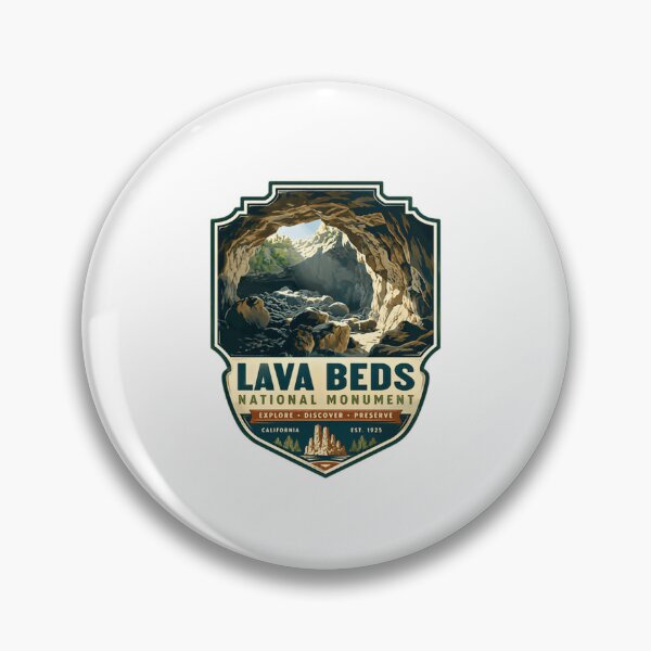 Item preview, Lava Beds National Monument California Explore Discover Preserve National Park Visitor Hiking Adventure designed and sold by HumansStuck12.