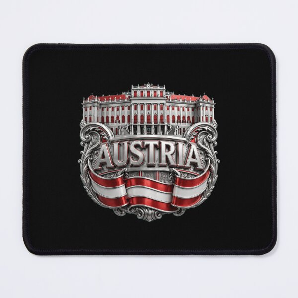 Item preview, Austria Austrian Flag Design, Austria Flag Shirt, Austrian Pride, Red White Red Flag, Vienna Austria, Alpine Heritage, European Culture, National Pride Graphic designed and sold by Typologystudios.
