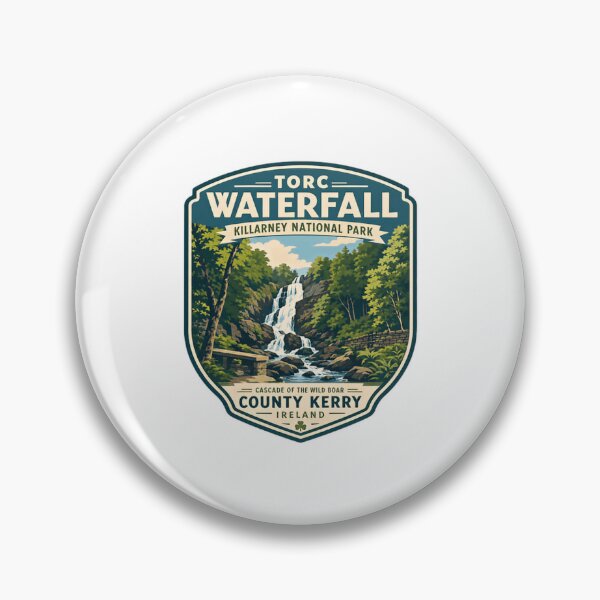 Item preview, Torc Waterfall Killarney National Park Cascade Of The Wild Boar County Kerry Ireland Travel Souvenir designed and sold by HumansStuck12.