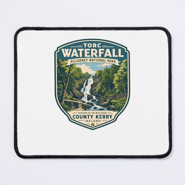 Item preview, Torc Waterfall Killarney National Park Cascade Of The Wild Boar County Kerry Ireland Travel Souvenir designed and sold by HumansStuck12.