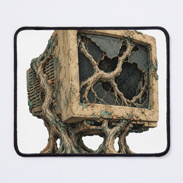 Item preview, CRT Root-Cast Ruin – Retro Computer Relic designed and sold by yagniikd-.