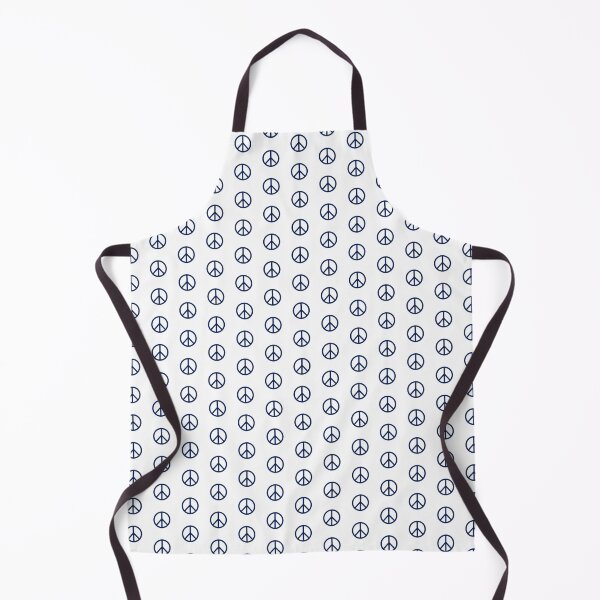 Item preview, Navy Blue Peace Sign Anti War Minimalist symbol designed and sold by pattern-archive.