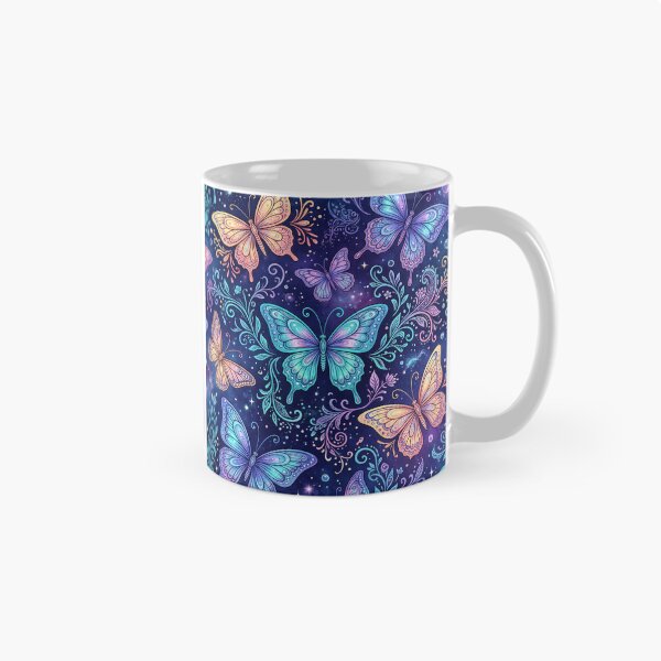 Item preview, Celestial Psychedelic Butterfly Pattern designed and sold by Steele-Art.