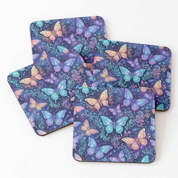 Item preview, Celestial Psychedelic Butterfly Pattern designed and sold by Steele-Art.