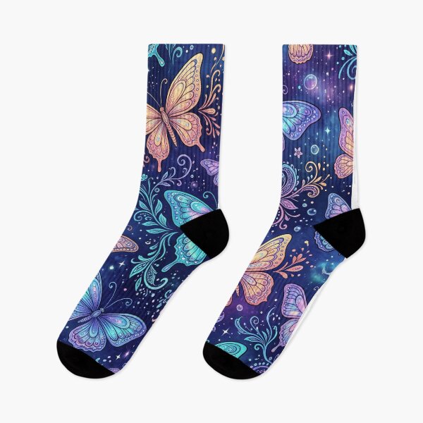 Item preview, Celestial Psychedelic Butterfly Pattern designed and sold by Steele-Art.