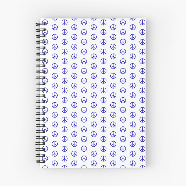 Item preview, Blue Peace Sign Anti War Minimalist symbol designed and sold by pattern-archive.