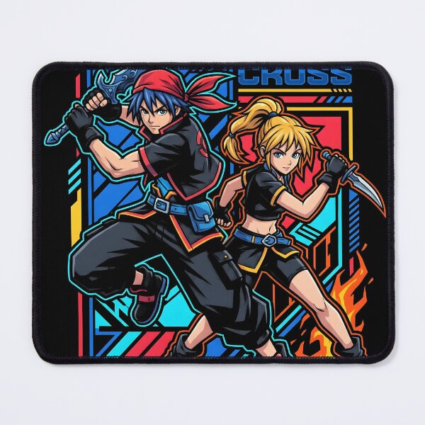 Item preview, Serge And Kid Chrono Cross Vector Gaming Graphic Tee designed and sold by Senpaiwaves.