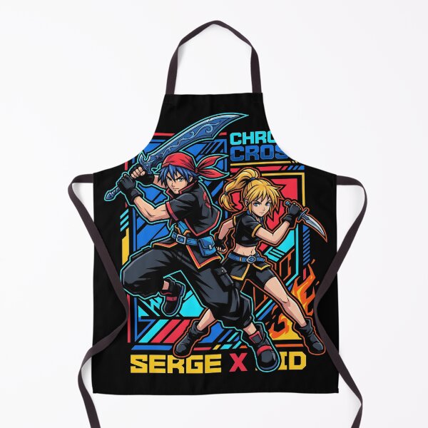Item preview, Serge And Kid Chrono Cross Vector Gaming Graphic Tee designed and sold by Senpaiwaves.