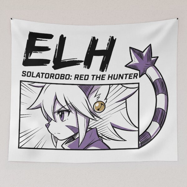Item preview, Elh Felineko Cat Tail - Red the hunter - Kawaii Neko Girl  designed and sold by CuteKats.