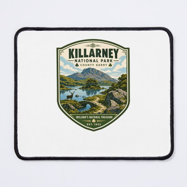 Item preview, Killarney National Park County Kerry Ireland's Natural Treasure Est. 1932 Irish Travel Heritage designed and sold by HumansStuck12.