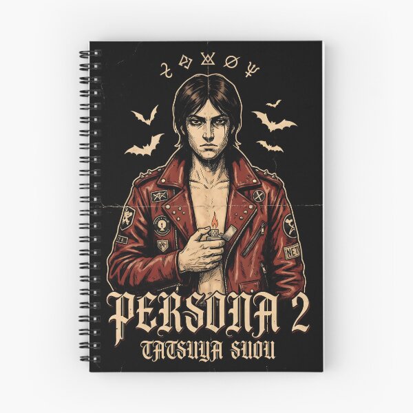 Item preview, Tatsuya Suou Persona 2 Gothic Gaming Graphic Tee designed and sold by Senpaiwaves.