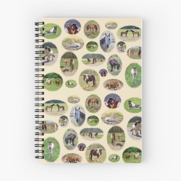 Item preview, Pony and Horse Paradise Photo Collage designed and sold by MarionsArt.