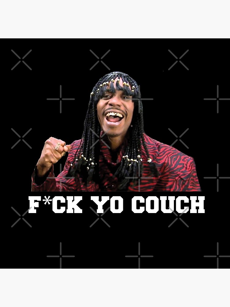 F Ck Yo Couch Art Board Print By Primotees Redbubble