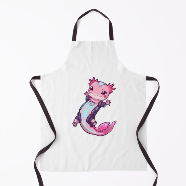 Item preview, Cyberpunk Axolotl Futuristic Sci-Fi Amphibian designed and sold by ByKayaPrints.
