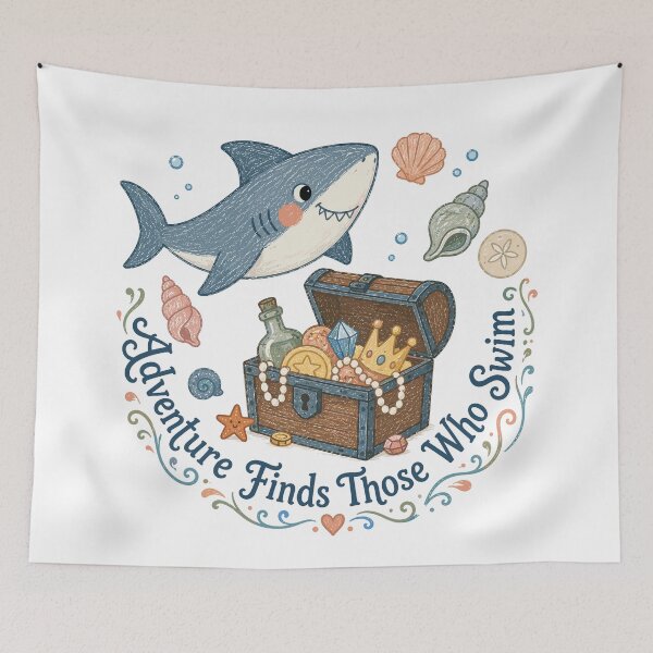 Item preview, Bubble Buddy - Cute Shark designed and sold by bapupa.