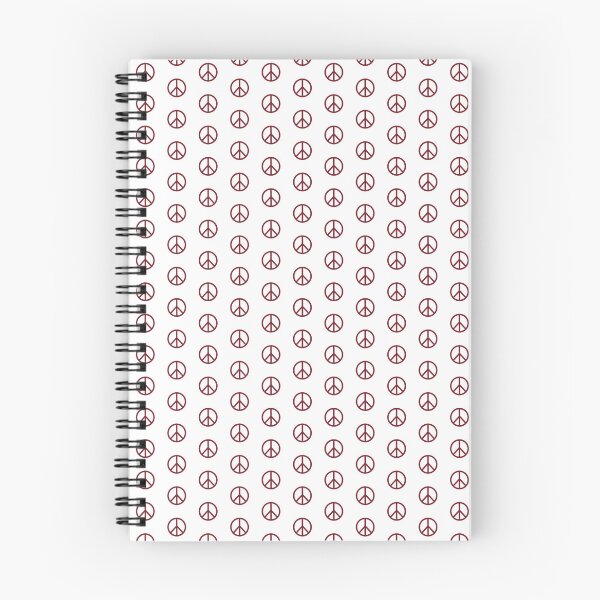 Item preview, Burgundy Peace Sign Anti War Minimalist symbol designed and sold by pattern-archive.