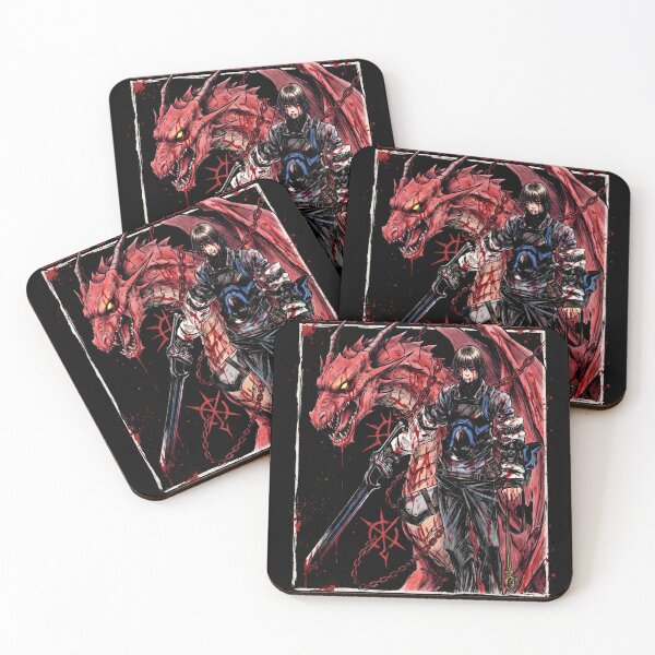 Item preview, Caim And Angelus Drakengard Ink Gaming Graphic Tee designed and sold by Senpaiwaves.