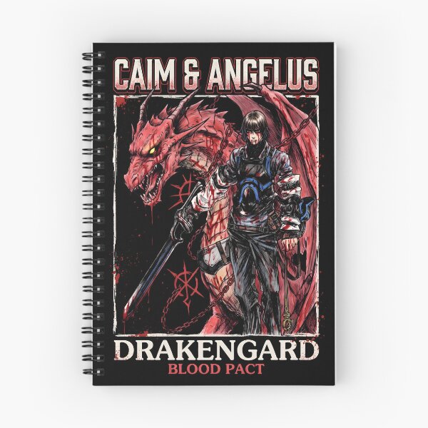 Item preview, Caim And Angelus Drakengard Ink Gaming Graphic Tee designed and sold by Senpaiwaves.
